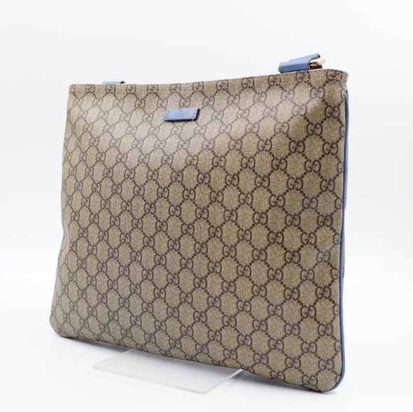 AN34❤️ GUCCI GG Plus Monogram Flat Messenger Bag - Picture 4 of 14